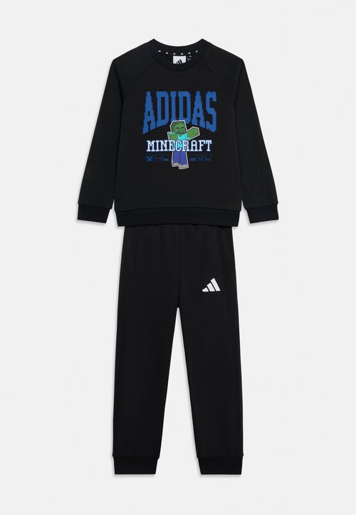 adidas MINECRAFT JOGGER UNISEX SET - Sweatshirt - black — photo 3