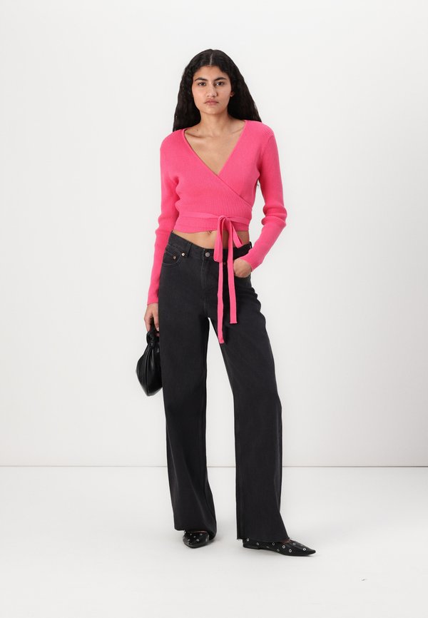 WRAP CROP - Long sleeved top2