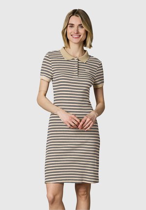 Ragwear COLARO STRIPES YOUMODO - Skjortekjole - sand