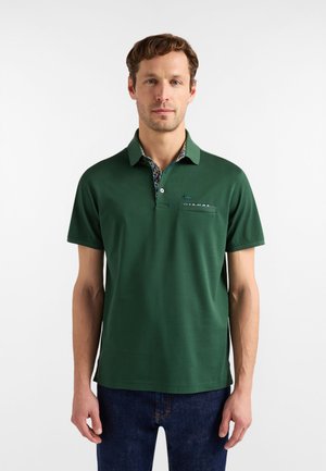 CON TASCHINO SUL PETTO - Poloshirt - verde bosco