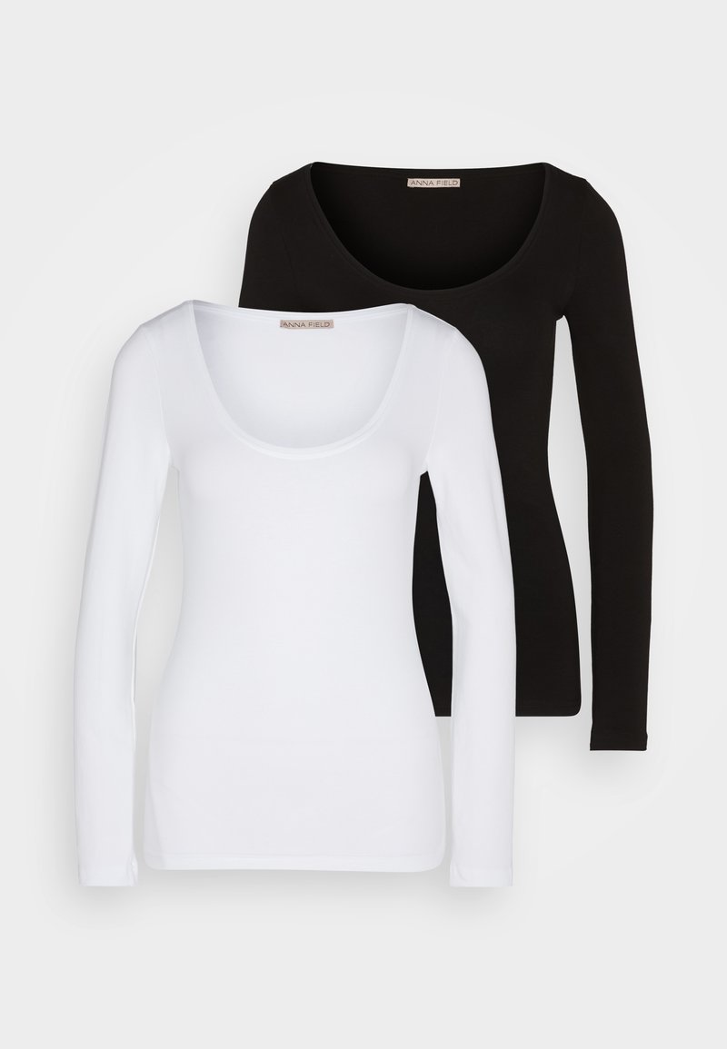 Anna Field Langarmshirt schwarz