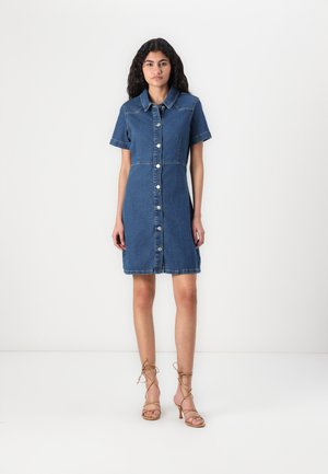 VMAMANDA DRESS - Džinsa auduma kleita - medium blue denim