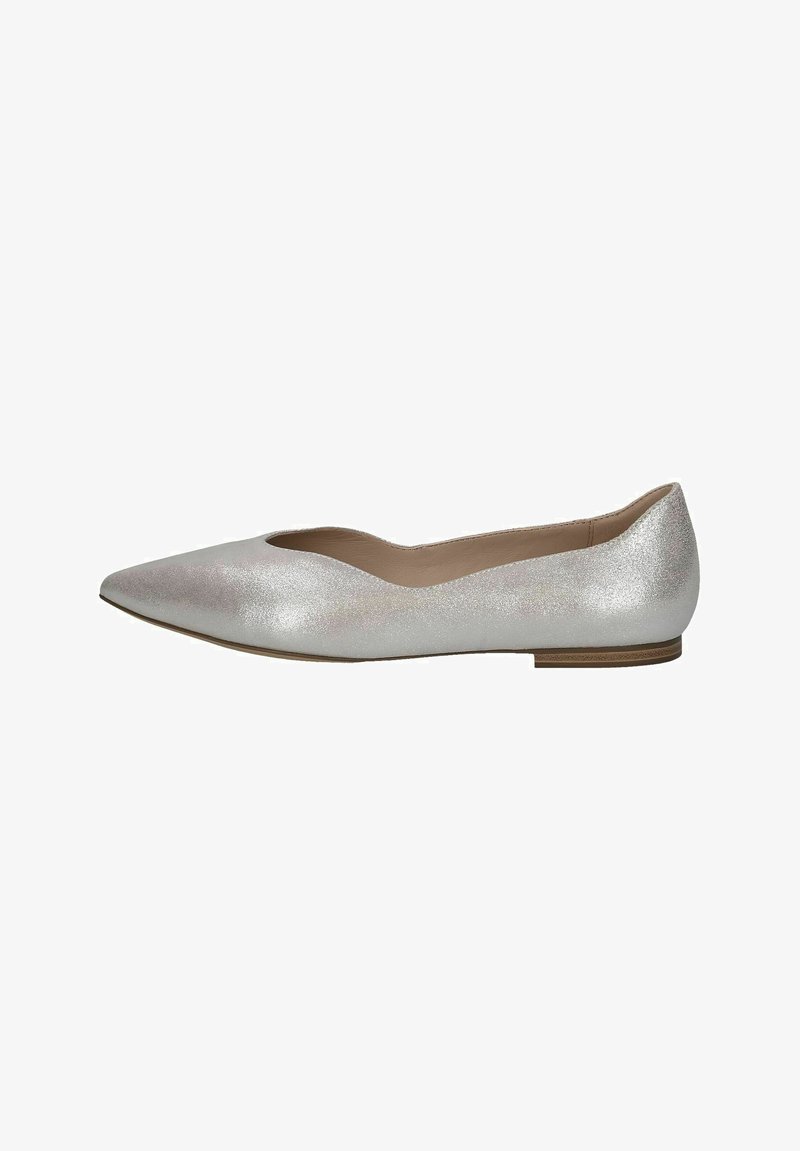 Caprice Balerinos stiliaus laivutės - silver metal