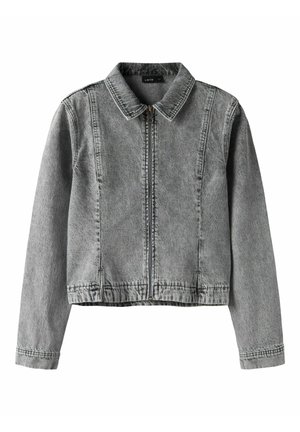 Jeansjakke - light grey denim
