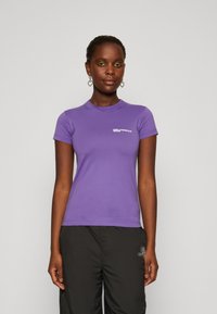 Karl Lagerfeld Jeans LOGO SLIM-FIT - Základné tričko - ultra violet