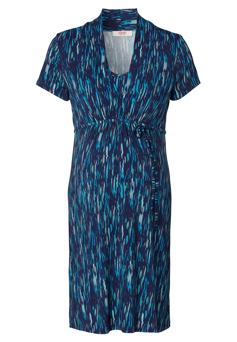 Esprit Maternity Jerseyjurk blauw Esprit Maternity Jerseyjurk blauw