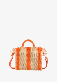 Selected, beige/orange