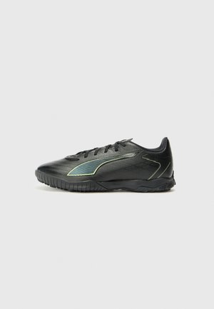 ULTRA 6 PLAY - Chaussures de football sur gazon - black/fizzy light/green terrain