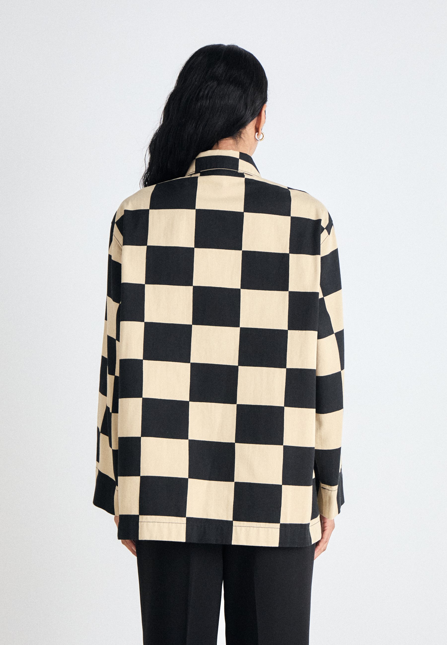 Marimekko POTENSSI KUKKO JA KANA - Tunn jacka - beige/black
