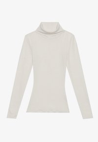 LONG SLEEVED TOP WITH WOOL CONTENT - Maglietta a manica lunga - marshmallow