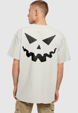 HALLOWEEN - ARE YOU SCARED TEE - T-Shirt print - lightasphalt