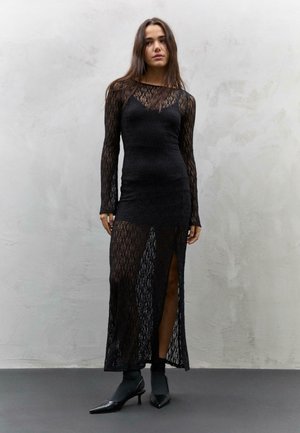 LONG - Robe longue - black