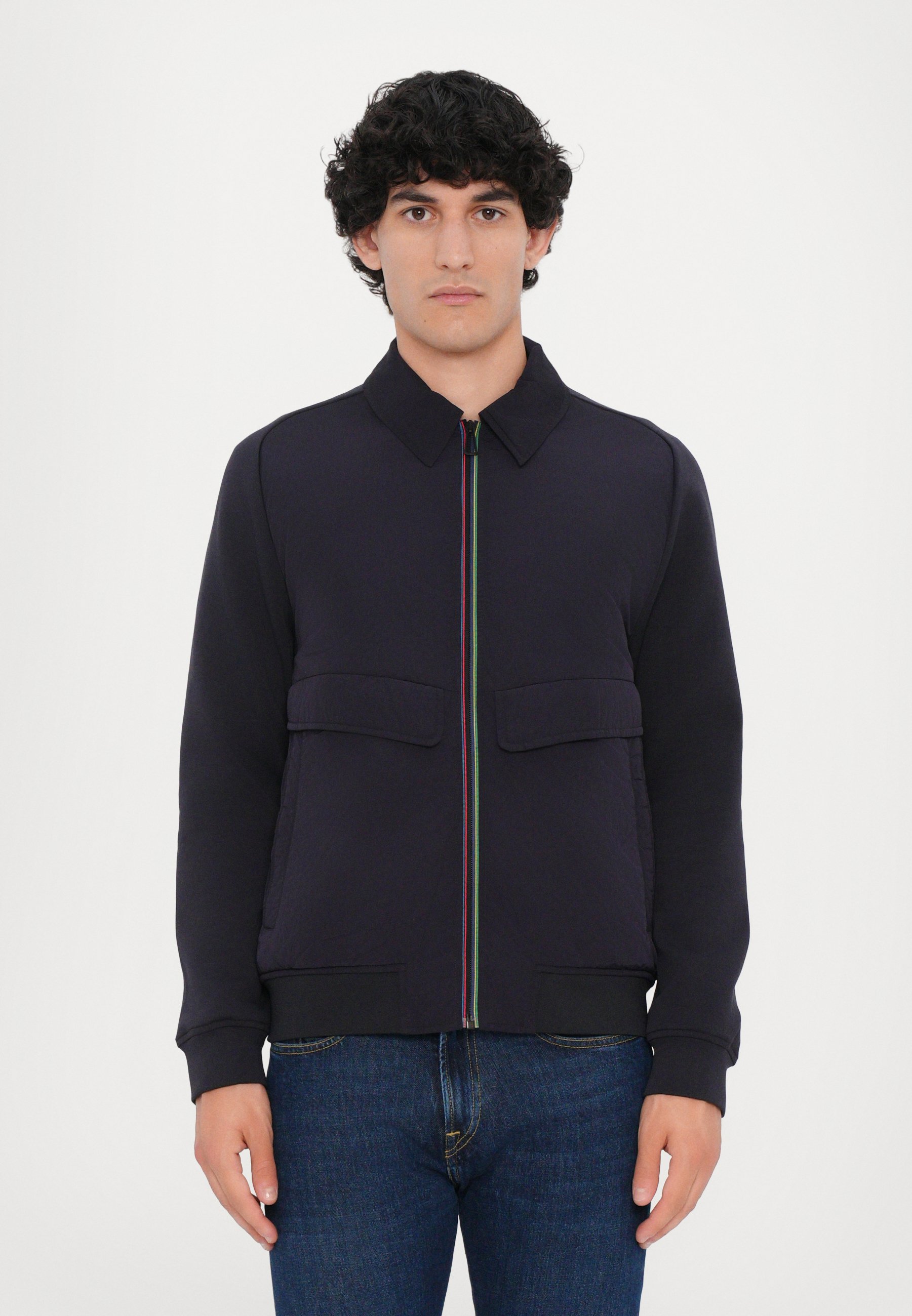 PS Paul Smith MIXED MEDIA JACKET - Light jacket - dark blue