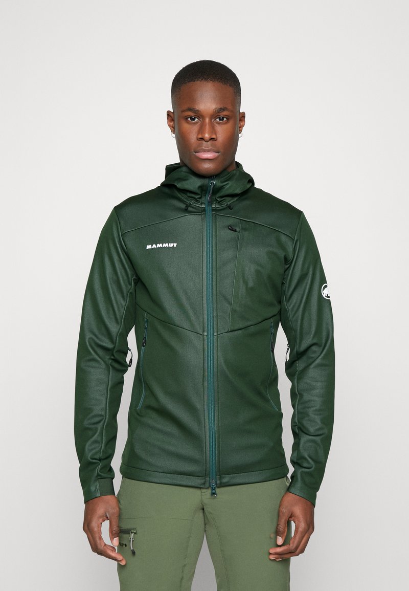 Mammut ULTIMATE HOODED JACKET MEN - Softshell jakker - woods