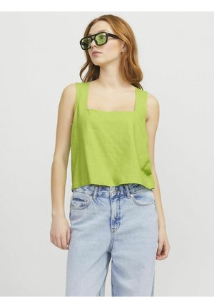 Blouse - parrot green