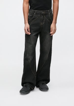 RIGID BALLOON CUTLINE - Baggy Jeans - grey vintage