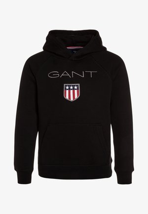 GANT, Sweat à capuche - black
