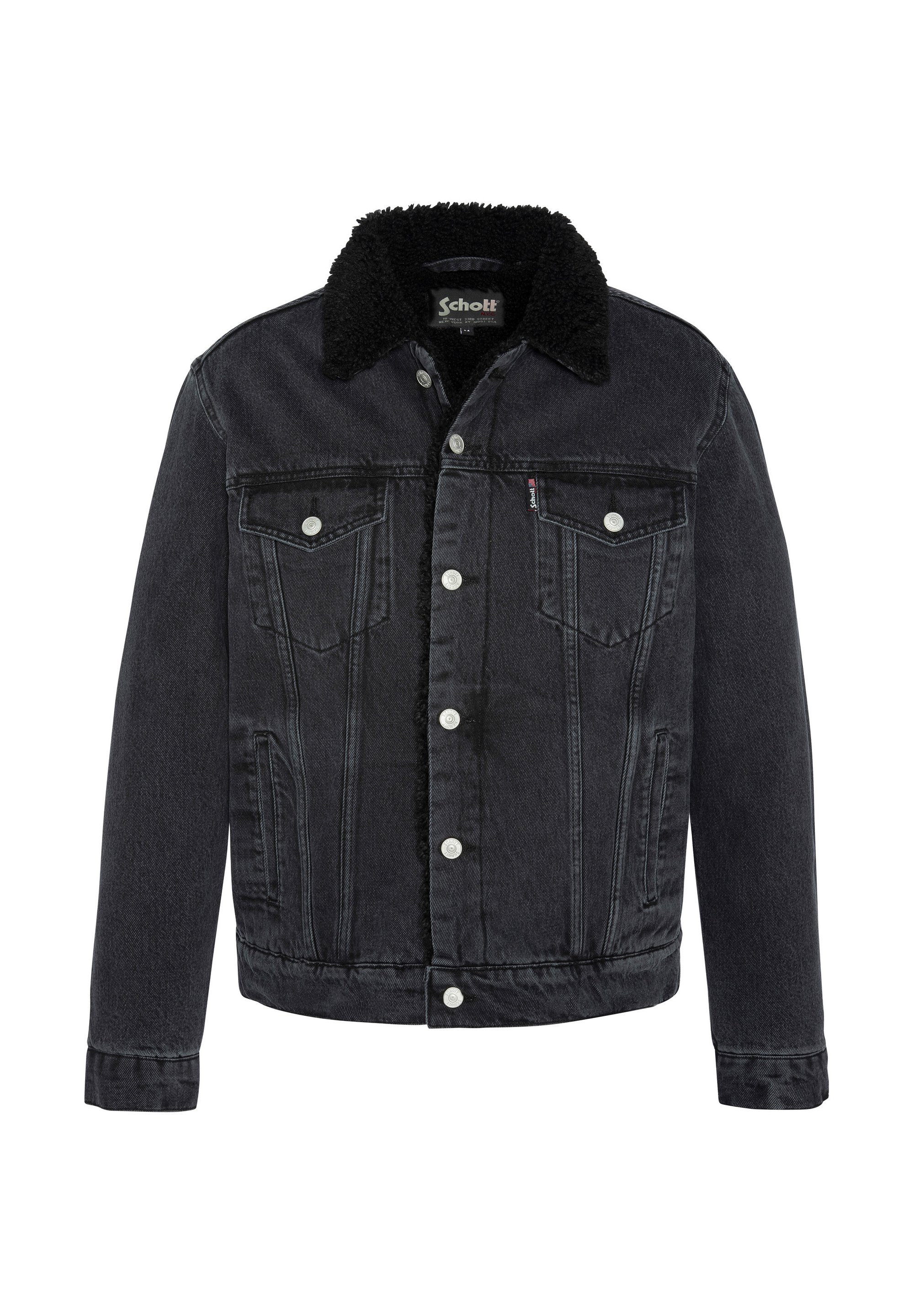 Schott TRUCK Jeansjacke grey/grau Zalando