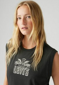 Levi's® BOXY TANK DECO CANYON VIEW SUGAR - Camiseta estampada - tank deco canyon
