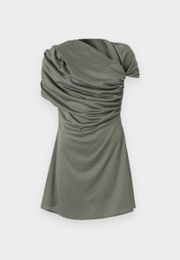 HOODED DRESS - Rochie cocktail/Rochie petrecere - sage