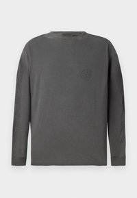 TERRESTRIAL - Tops ar garām piedurknēm - black/graphite