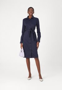 Calvin Klein SHIRT DRESS - Shirt dress - night sky