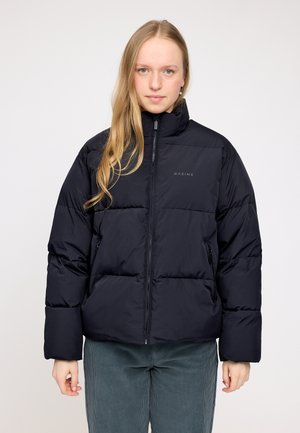 LOOSE FIT PUFFER  - Winterjacke - black