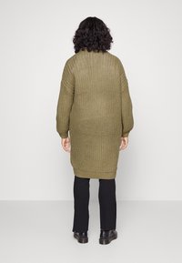 Noisy May Curve Strickjacke - khaki
