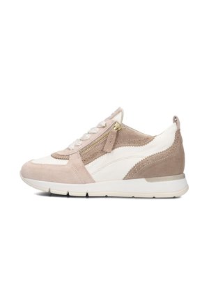 Sneakers laag - vers velour sheer