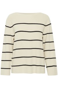 IHBOSTON - Πουλόβερ - almond milk/black