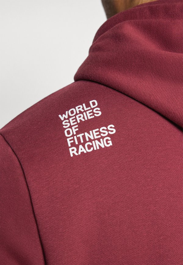 HYROX HEAVYWEIGHT HOODIE - Hoodie - ruby shimmer2