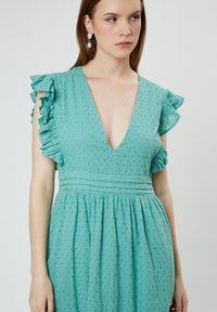 INFLUENCER SANGALLO  - Freizeitkleid - aqua