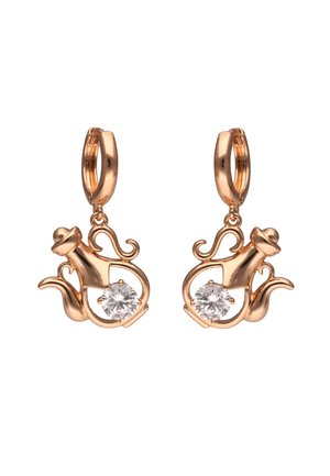 Fülbevalók - rose gold-coloured