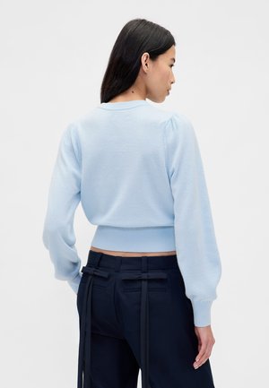 GAP SANDY LIANG CASHSOFT CROP SWEATER - Pullover - harbor blue