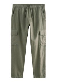 Next ELASTICATED DRAWSTRING  - REGULAR FIT - Kargopüksid - khaki green
