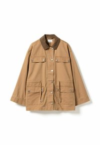 Rövid kabát - washed sand