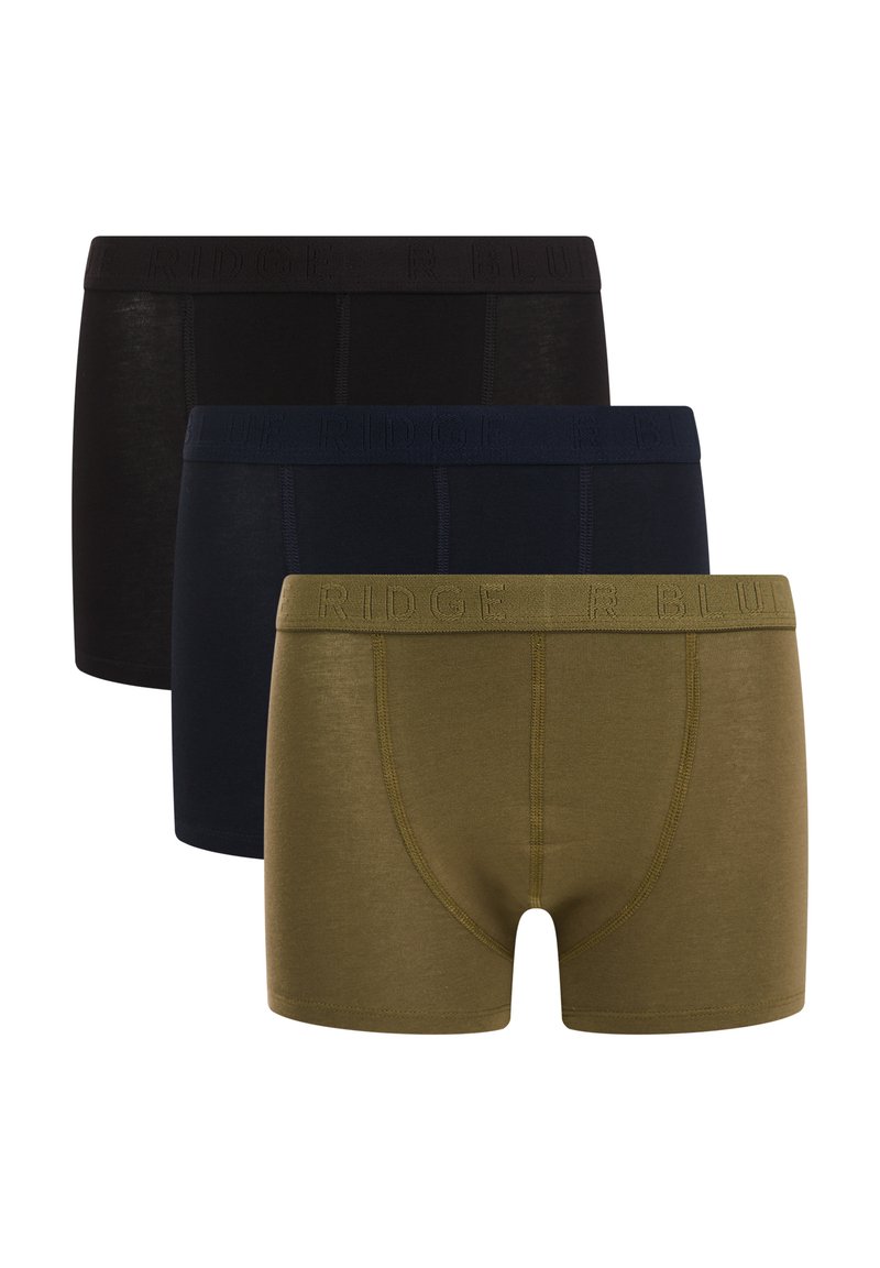 WE Fashion 3-PACK - Hlačke - black