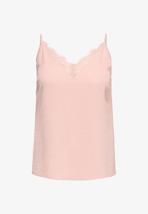 ONLY Carmakoma, CARMETTA LIFE MIX LACE SINGLET WVN - Toppi - misty rose