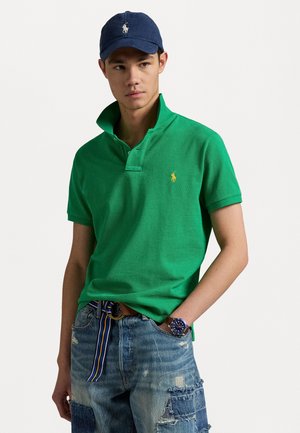 SLIM FIT MESH POLO SHIRT - Polo krekls - bright clover