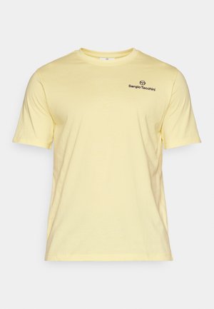 Sergio Tacchini BOLD - Basic T-shirt - popcorn/navy