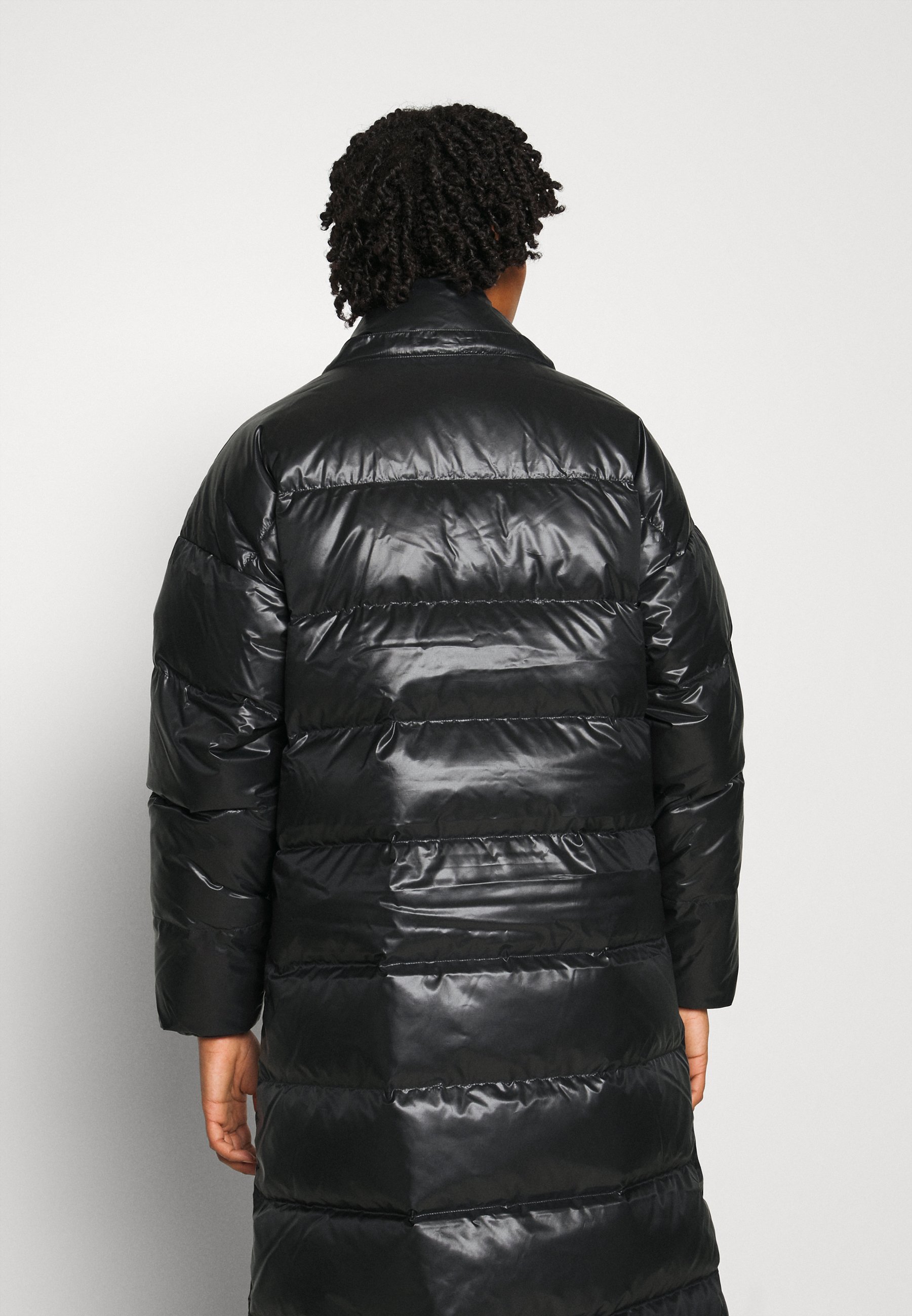 nike black parka