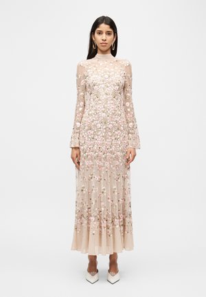 SYLVIA ROSE LONG SLEEVE ANKLE GOWN - Apģērbs svinīgiem gadījumiem - oyster/multi-coloured