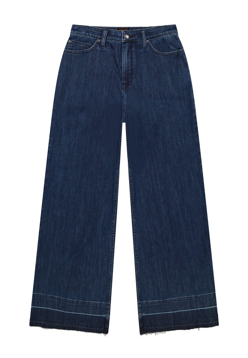 Lee Wide leg donkerblauw denim