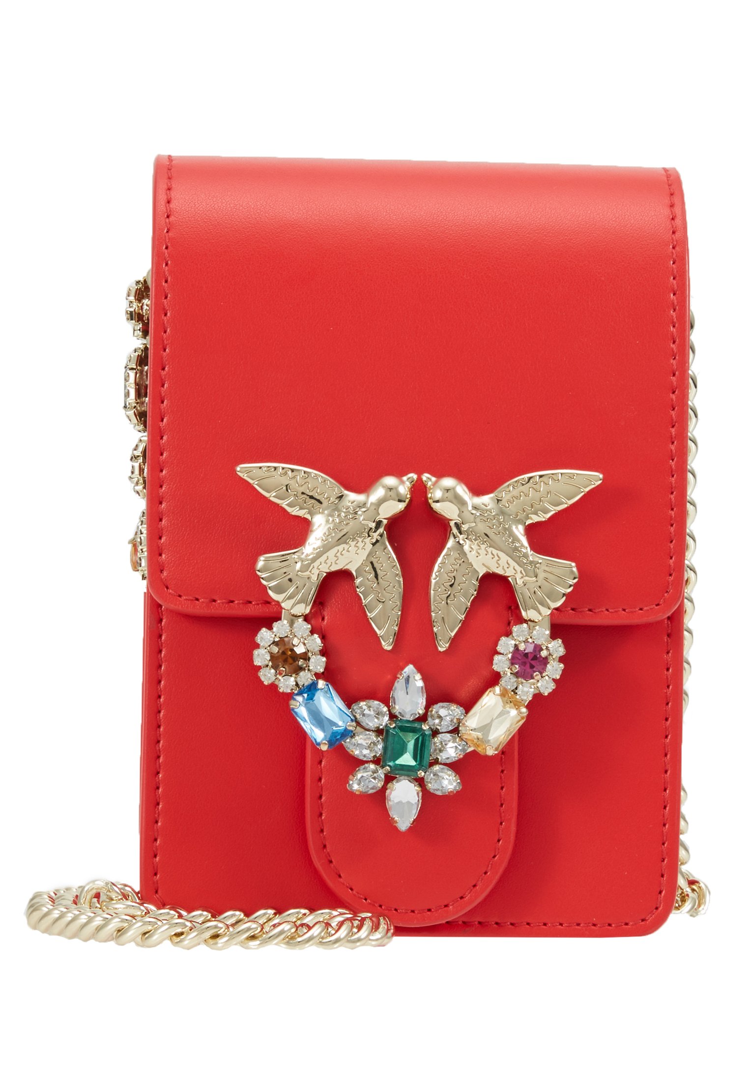 Pinko LOVE SMART JEWELS Skulderveske red Zalando.no Pinko LOVE SMART JEWELS Skulderveske red Zalando.no