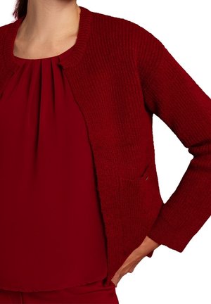 More & More Strickjacke - red