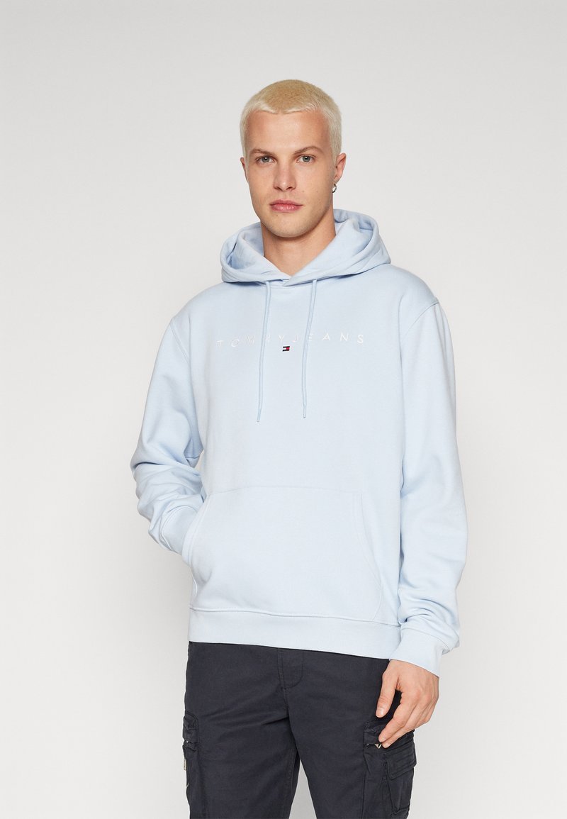 Tommy Jeans LINEAR LOGO - Felpa - breezy blue