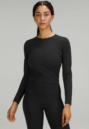 lululemon ALL IT TAKES RIBBED - Top s dlhým rukávom - black