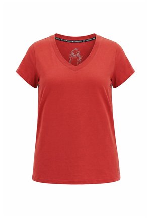 LAURASØN, T-SHIRT - T-shirt basic - brick red