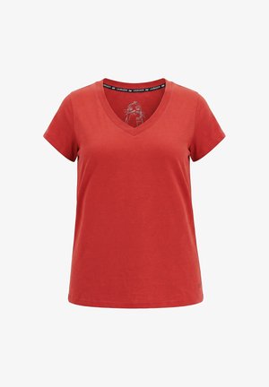 LAURASØN, T-SHIRT - T-shirt basic - brick red