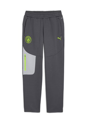 MANCHESTER CITY - Pantaloni - galactic gray-pro green
